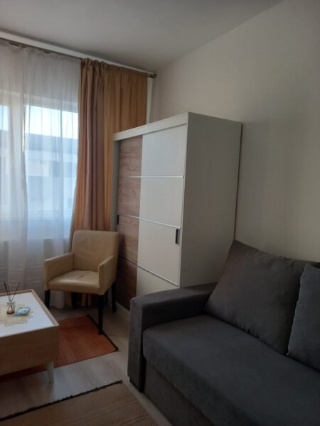 Militari Residence, garsoniera moderna, bloc nou, balcon inchis 279 euro.